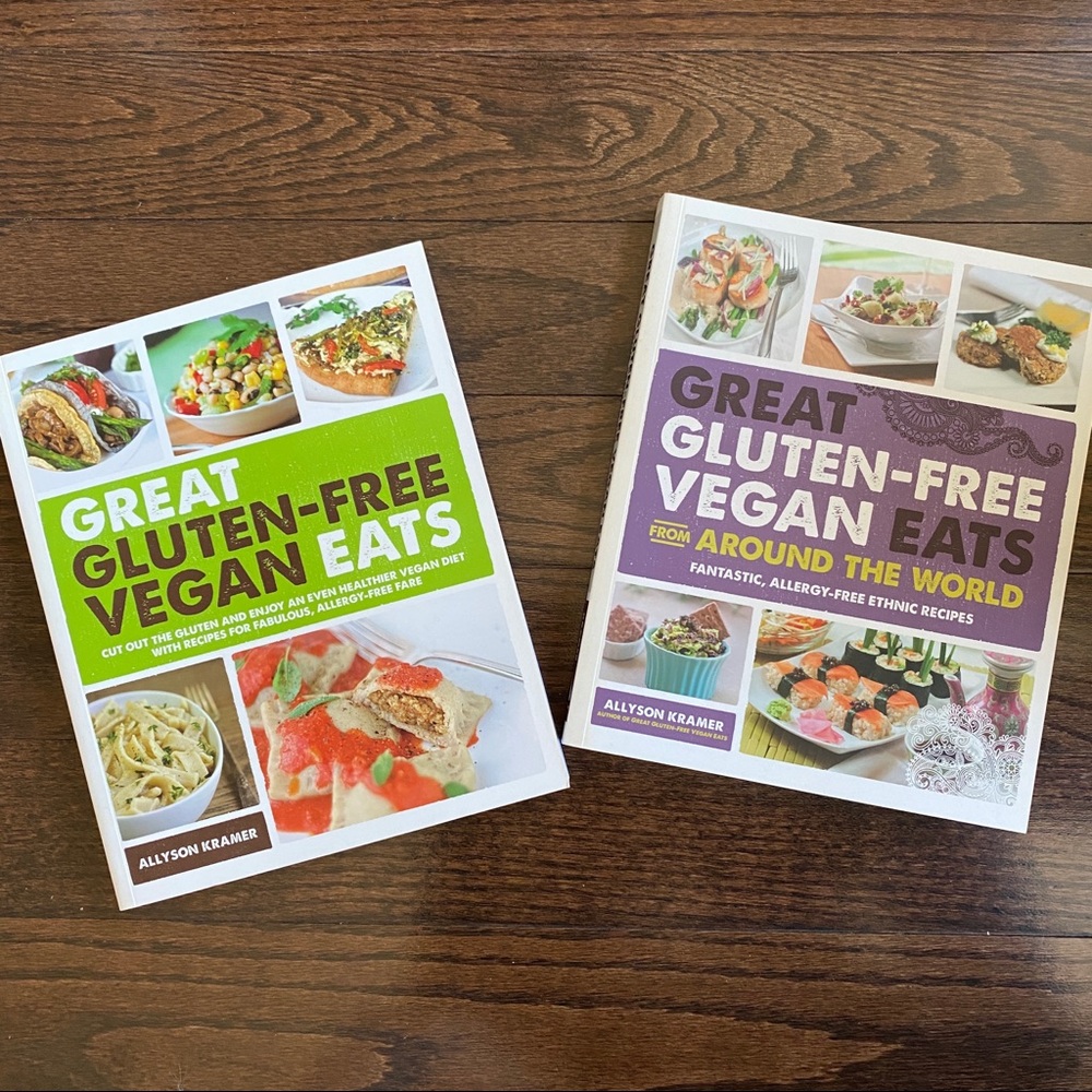 Bundle of GF plant-based cookbooks 🌱 🍲